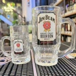 짐빔 하이볼잔 700ml 메가 위스키 산토리 세트 하이 A. 100ml 미니 골든 컵 1개 : uchiro