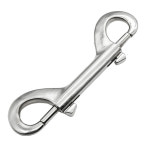 더블 헤드 후크 하네스 아웃도어 래치 잠금 고리 115mm DD-13249 : 다데