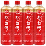 한라 참치액 900ml x 4개 : 운드케