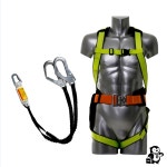 GS 전체식벨트 더블엘라 형광 A 023호 추락방지안전대 : 그린스완몰