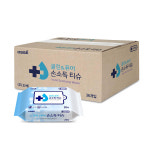 오쎄 클린 앤 퓨어 손소독 티슈 20매 x 36팩 (총 720매) 휴대용 99.9% 살균 알콜 소독용 물티슈 : 손끝상회