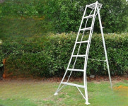 전지용 작업 사다리 지지대 농사용 과일따기 농장 삼발이 7단 업그레이드 2.41m 알루미늄 : 보나셀렉트