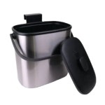 스텐음식물쓰레기통 대형 5L 가정용 냄새차단 봉투걸이 : 에스씨컴퍼니스토어