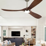 실링팬설치 거실 실링팬 흰색 + 원격 제어 A. 블랙 52인치 월넛 조명 주파수 변환 기 : 헤이소일