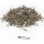 33MM 100G 보통 옷핀 중형 벌크 실버색-안전핀.실핀.옷삔.부자재.고리핀 : 서울공판