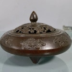 골동품 스타일 향 버너 홈 여덟 보물 침향 인감 다리 1. Antique Style Incens : 딜리벌월드40호점