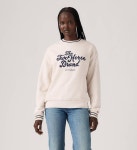 리바이스 그래픽 헤리티지 스포츠 크루넥 스웨트셔츠 0002L0006 Crew Well Worn Legend Script Oatmeal Heather - Beige 36175754... 