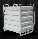 압롤박스 철제상자 덤프트럭 고물 적재 고철 철틀 쓰레기통 화물 산업용 적재함 지게차 : 대흥글로벌2