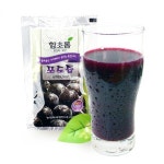 함초롬 과일예찬 싱싱 포도즙(100ml x 50포) 100% 신선한 포도즙 : 미미클레오