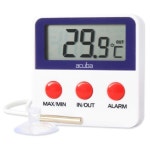 그코 외부내부 동시측정 냉장고 온도계 상한하한 온도 알람 용품 정육점 과일보관 급식용품 : 그레이트 코코