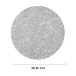 크리스마스 금속 웨딩 테이블 장소 매트 라운드 장식 식사 1. SILVER : 에이치에스라이프몰26호점