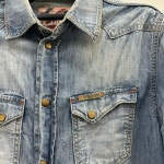 PEPE JEANS LONDON 긴팔 티 공용 95 J5481 : 스카이빈티지