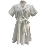 VINTAGE SALON KOREA 원피스 여 55 J5470 : 스카이빈티지