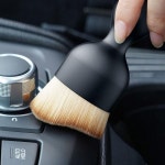 미세 틈새 청소 브러쉬 차량 컴퓨터청소 물세척가능 먼지제거 : 클릭투1