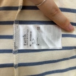 EARTH ITALY 긴팔 티 여 F J5480 : 스카이빈티지