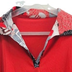 ITALY 긴팔 티 여 XXL J5446 : 스카이빈티지