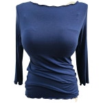 GRIFFE ITALY 긴팔 티 여 J5440 : 스카이빈티지