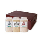 용두농협 가치지은 잡곡세트 6kg 실속형 일반미 찹쌀 찰보리쌀 : 마켓 킴벌리