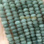 5x8MM 주판 천연석 버마 옥 녹색 옥수 루즈핏 스페이서 비즈 보석 만들기 Diy 팔찌 매력 액세서리 비즈 공예 재료 Rhodochrosite color... 