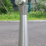 재털이 흡연실 테라스 야외 재떨이 펜션 화장실앞 공원 A. GPX129H 4면소화기 고정형 : 웃소상회