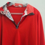 ITALY 긴팔 티 여 XXL J5446 : 스카이빈티지