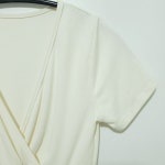 셔링 크롭 반팔 F_S0759 : 마데인빈티지