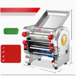 면제조기 영업용 중화요리 제면기계 도삭면 파스타 솥 국수틀 육수 면 칼국수 상판 렌지 160눈금0.1-20mm : 차이나딜리버리