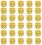 금속 헤어링 금발 흑발 브레이드 장식 하트 큐빅 0617 : 제이에이치상사2