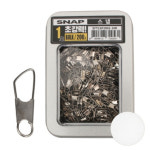 실버 1호 원터치도래 원터치스냅 낚시스냅도래 : 김포상점