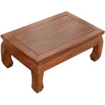 원목 다다미 낮은 테이블 좌식 찻상 손님상 밥상 교자상  다과상  50x40x25 월넛 : 딜베스트