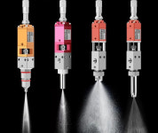 고주파 스프레이 밸브 63 공압 분배기 분무건 TZH-63A 세트 986S 노즐 1L : 자두마켓샵