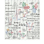 패브릭 수학 빈티지 벽장식 포스터 교육용 카페 연산 H0160 너비 120x높이 180+걸이 : 미소미소쇼핑