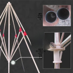 횡단보도 파라솔 사각 초대형 접이식 카페 테라스 공원 옥상 : 쏭하우스