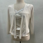 ANIS WHITE 유럽수입 가디건 여 S J5534 : 스카이빈티지