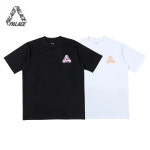 문어 오징어 돌 고래 상어 해양 동물 커플 반팔 러닝복 티셔츠 반티 굿즈 PALACE 유럽과 미국의 트렌디 삼각형 프린트 남성 및 여성 캐주얼 순면... 