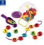 초등학교 돌봄교실 ABC 끈꿰기 영어 단어 만들기 학습 교구 어린이게임 : 다판다쓰리