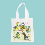 유치원 동물주제 미술수업 색칠놀이 동물나라 그림도안 에코백 초등학교 방과후교실 : 코코에비나