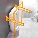 케이유 소변기 안전바 공중화장실 핸드레일 욕실 : 해피조이해피