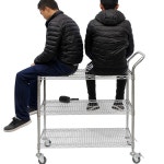 피킹카트 물류 창고 분류 자재 대형 마트 센터 화물 운반 A. 61x61x104cm 3층 : 블러앤데이