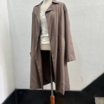 UNIQLO 트렌치 여 M J5547 : 스카이빈티지