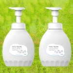 아이깨끗해 프리미엄 모이스처 핸드워시 힐링코튼 450ml 2개 : 월드위즈유통