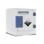 시약장 미니 사물함 보관함 약품 학교 락커 철제 약국 2gal 산성알칼리 캐비닛 두꺼운 이중 : 블루웨이직구