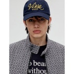 [비바스튜디오]스크립트 로고 볼캡 - NAVY : 하프클럽mall