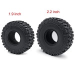 인치인치 비드락 고무 휠 타이어 크롤러 자동차 모델 부품용 1. 1Pcs 1.9inch : 남달라내일11