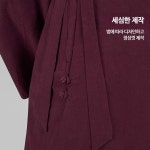 갈옷 승려복 남자 생활 스님옷 한복 개량 승복 장삼 천연염색 : 순희마켓