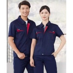 공장작업복 카센터 공업사 상하의 자동차 정비소 정비 유니폼 방한복 청 : 세이프바이스