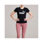 푸마 PUMA 에센셜 로고 여성 반팔티 블랙 58677401 5011430342 1338559 : 코임브라