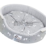 PRN 베이비독 원방석 그레이 반려동물용품 애완견방석 펫용품 : 피알엔컴퍼니