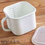 엠8 사각 핸디포트 2L 철제핸디포트 : 비아팔