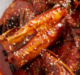 속초 바다에서 반건조 코다리 명태 깔끔이 코다리조림 찜 깨끗이 손질한 명태 : 바다에서.